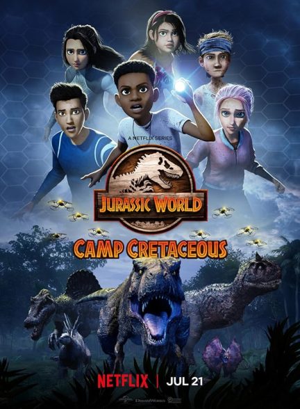 دانلود سریال Jurassic World: Camp Cretaceous با دوبله فارسی