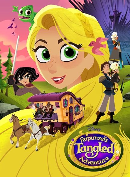 دانلود سریال گیسوکمند با دوبله فارسی Rapunzel’s Tangled Adventure