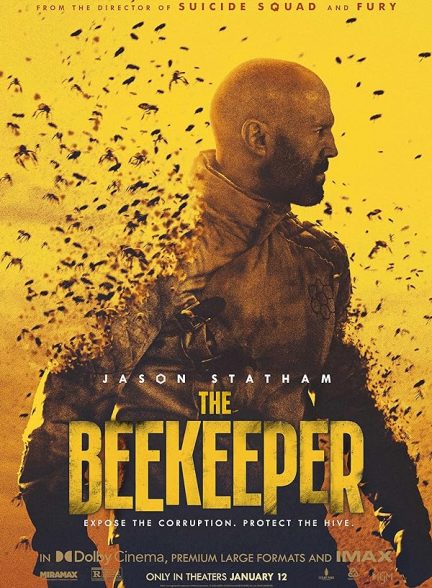 دانلود فیلم زنبوردار 2024 The Beekeeper با دوبله فارسی
