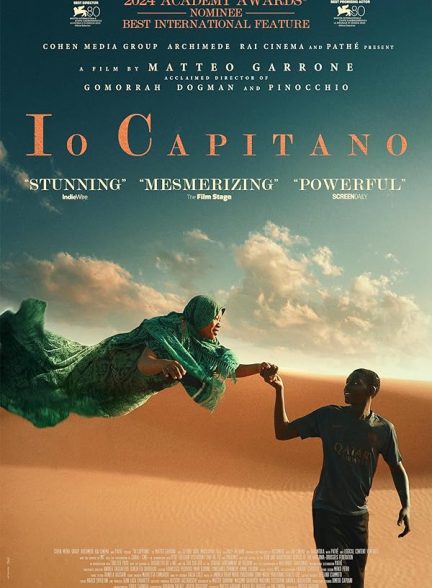 دانلود فیلم من کاپیتان هستم Io Capitano 2023 با دوبله فارسی