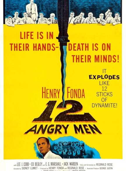 دانلود فیلم 12 Angry Men 1957 با دوبله فارسی